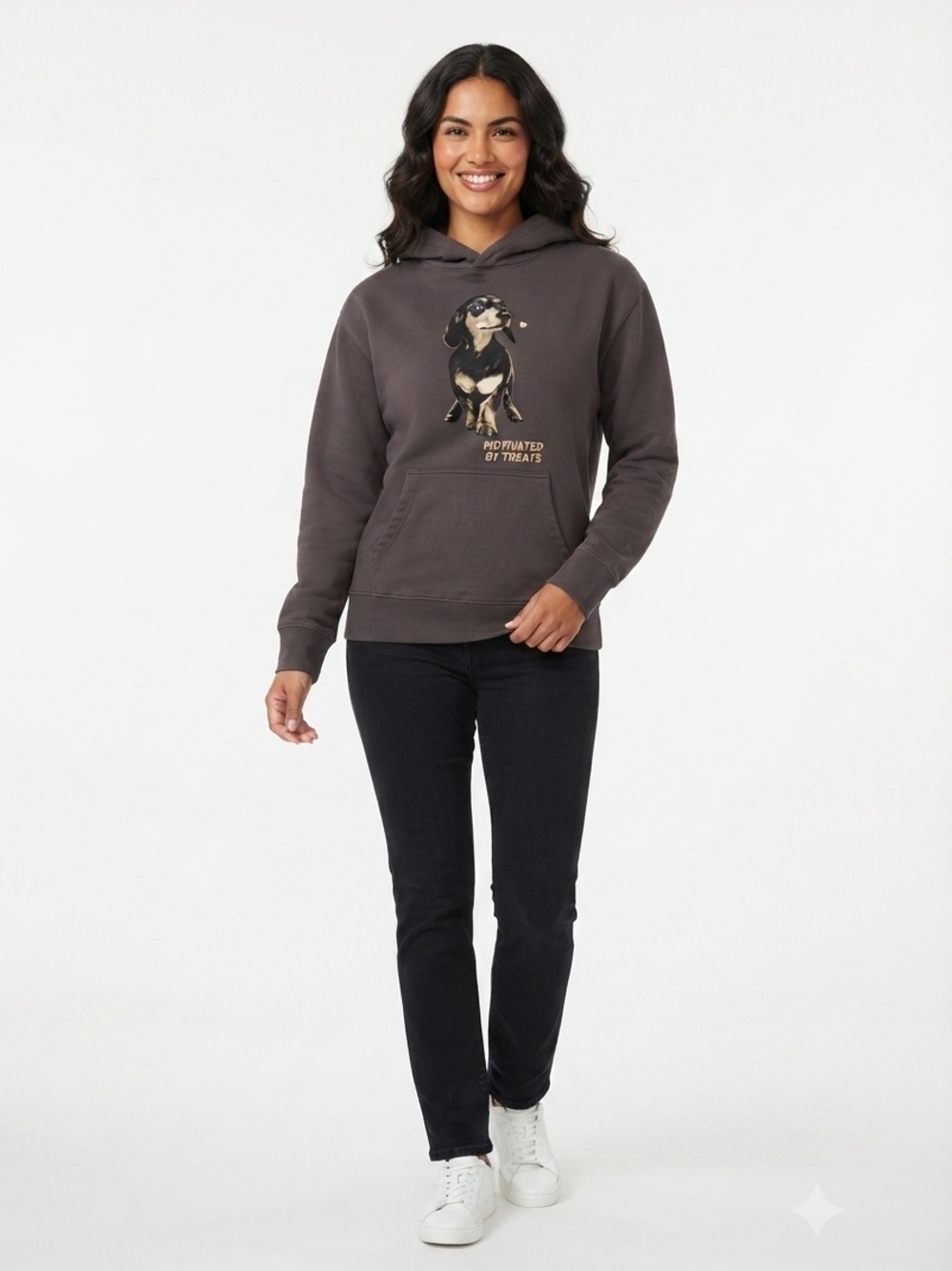 Wild Fable “Motivated by Treats” Dachshund Hoodie - Picture 9 of 11